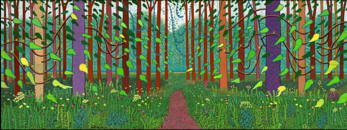 david-hockney-forest-scene-with-path