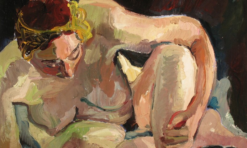 Irma Stern, Nude Study, 1977-8, Oil on Canvas.jpg