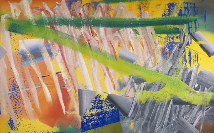 Gerhard Richter - Gruner Strich (green stroke) - 1982.jpg