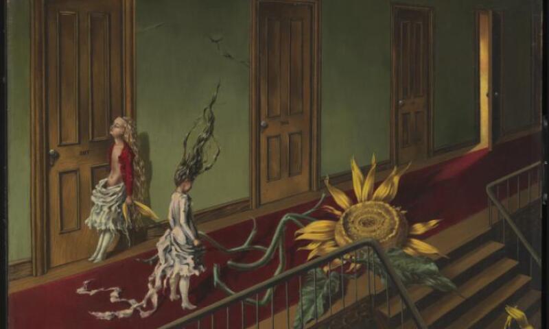 Eine Kleine Nachtmusik 1943 by Dorothea Tanning 1910-2012