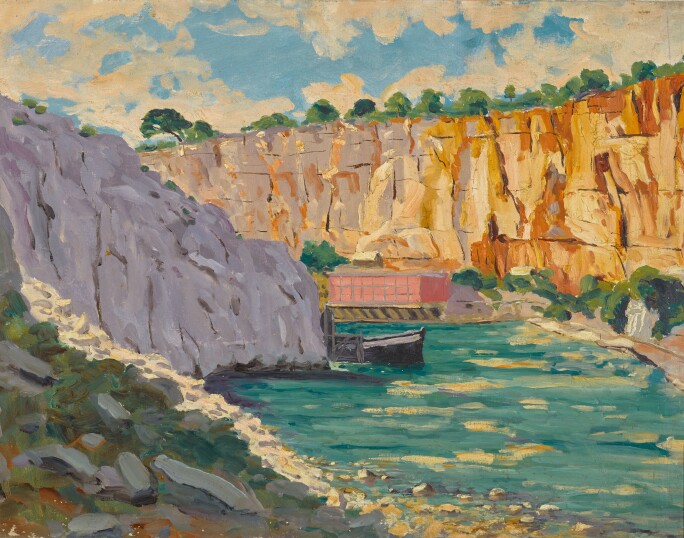 Sir Winston Churchill, Calanques, Near Marseilles. Estimate £120,000–180,000.