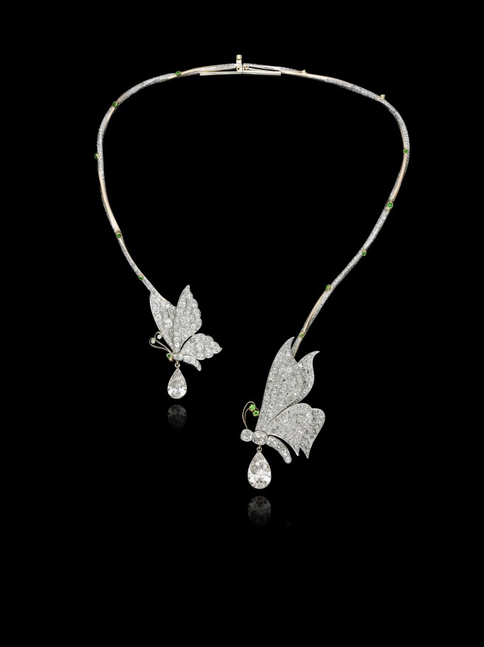 Eliane Fattal, Butterflies necklace