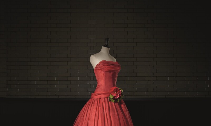 Christian Dior (1905-57), Fête joyeuse, Evening Dress, Haute Couture. SpringSummer 1955, A Line. Photo (c) Laziz Hamani. Victoria and Albert Museum, London.jpg