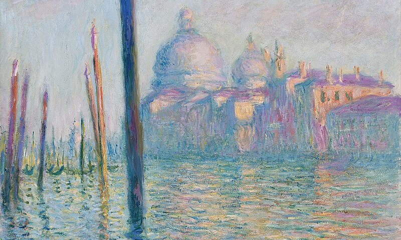 Claude Monet, The Grand Canal (Le Grand Canal) (detail), 1908