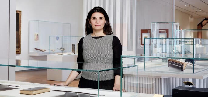 Curator Filiz Çakir Phillip