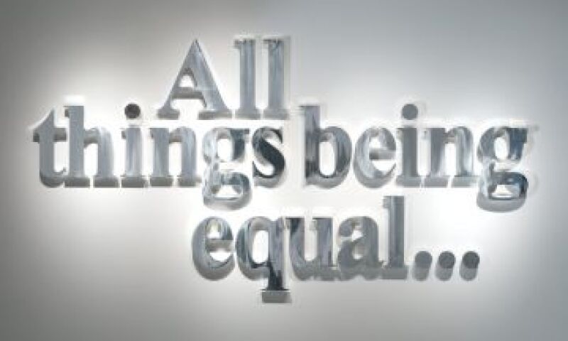 All Things Being Equal...