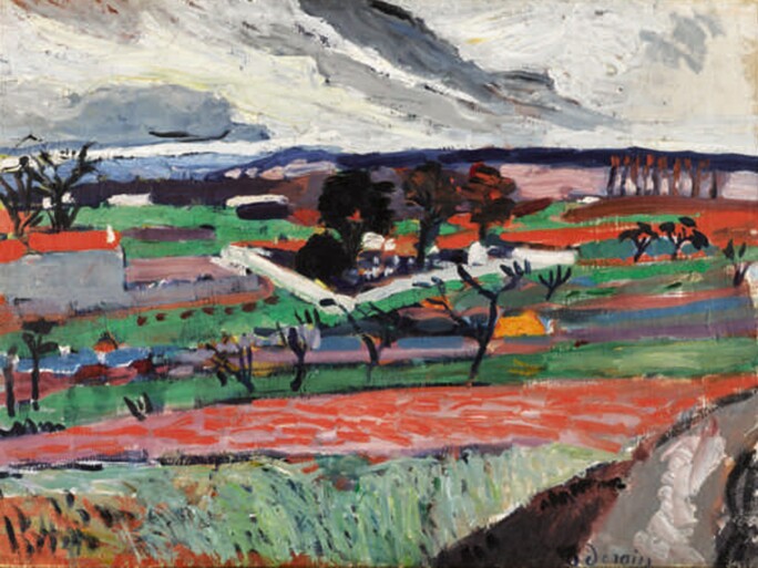 André Derain, Paysage de l’Ile-de-France, 1904-05