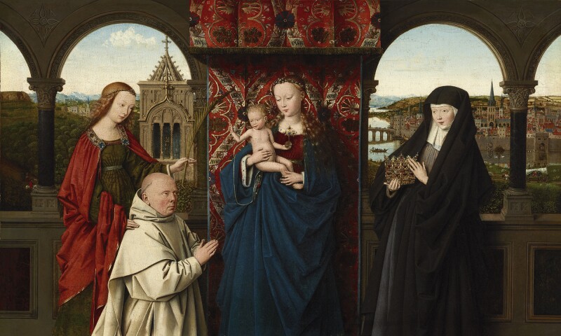 The Virgin and Child with St. Barbara, St. Elizabeth and Jan Vos