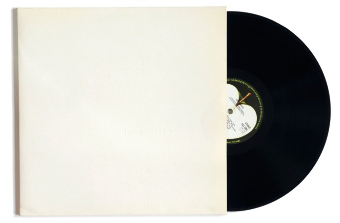 Photo of the The Beatles White Album