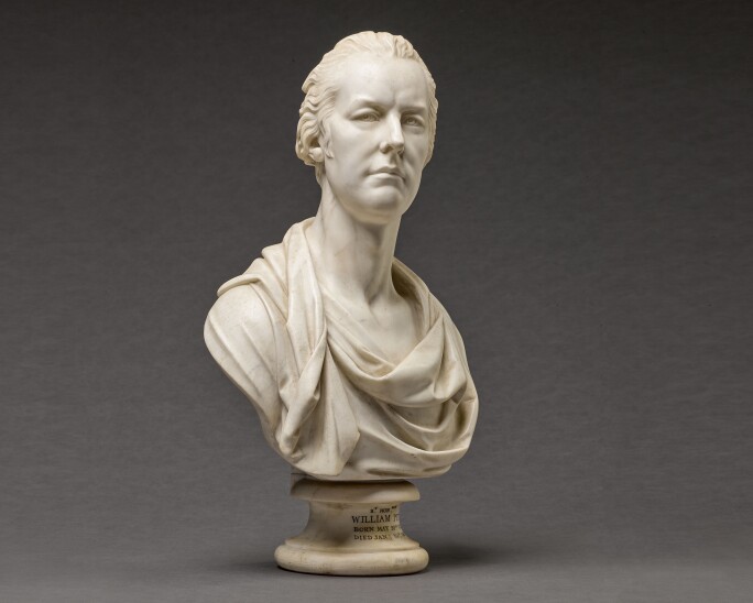 Joseph Nollekens, Bust of William Pitt the Younger. Estimate £20,000-30,000.