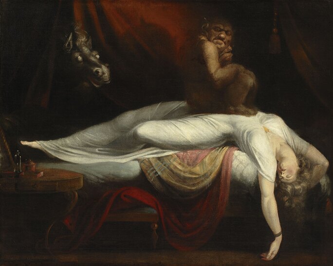 Henry Fuseli (1741–1825), The Nightmare, 1781, oil on canvas.