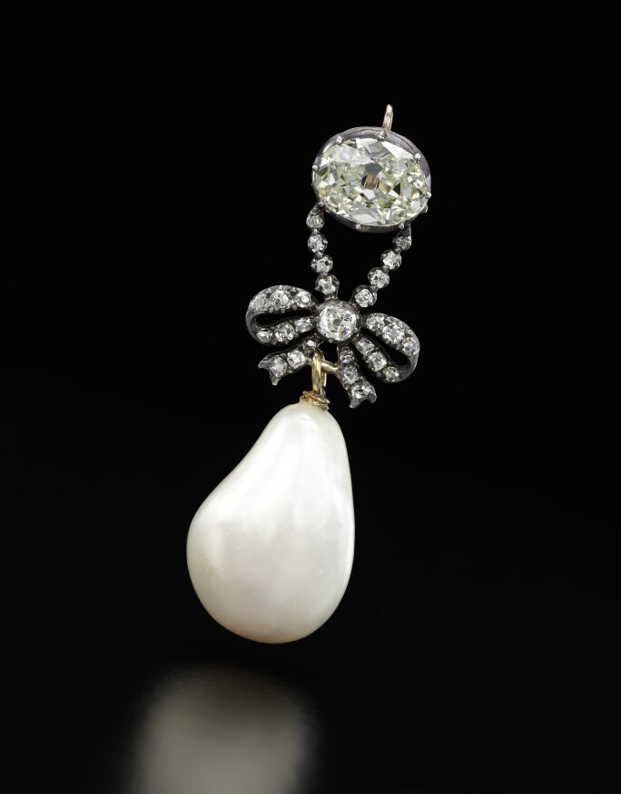 Why Natural Pearls Are On Trend Jewellery Sotheby S A Diamond And Natural Pearl Pendant Royal Jewels From The Bourbon Parma Family Sotheby S