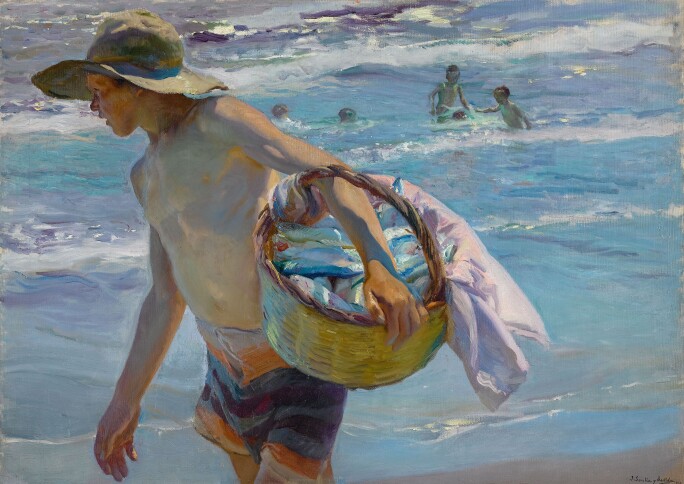 JOAQUÍN SOROLLA, Young Fisherman, Valencia, 1904