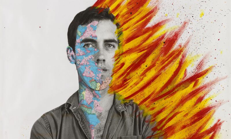 David Wojnarowicz with Tom Warren, Self-Portrait of David Wojnarowicz