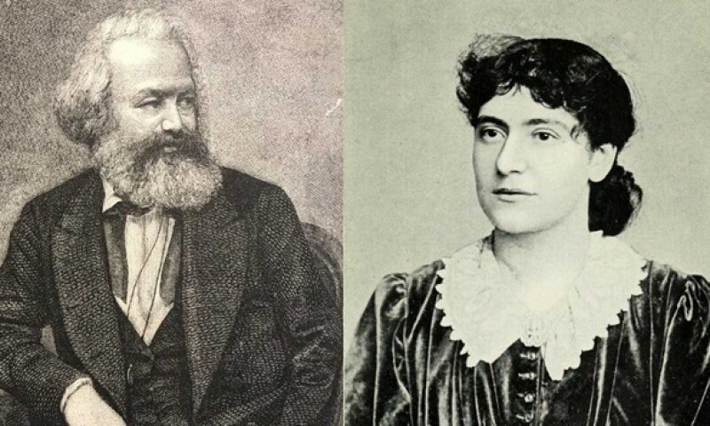 Eleanor and Karl Marx in London