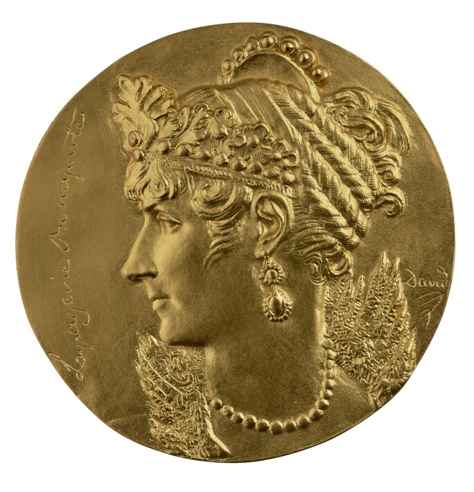 Pierre-Jean David d’Angers, Josephine Bonaparte (1763–1814); Empress Consort of France (1804–10); Queen Consort of Italy (1805–1810), (c.1832)