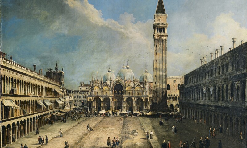 The Piazza San Marco in Venice