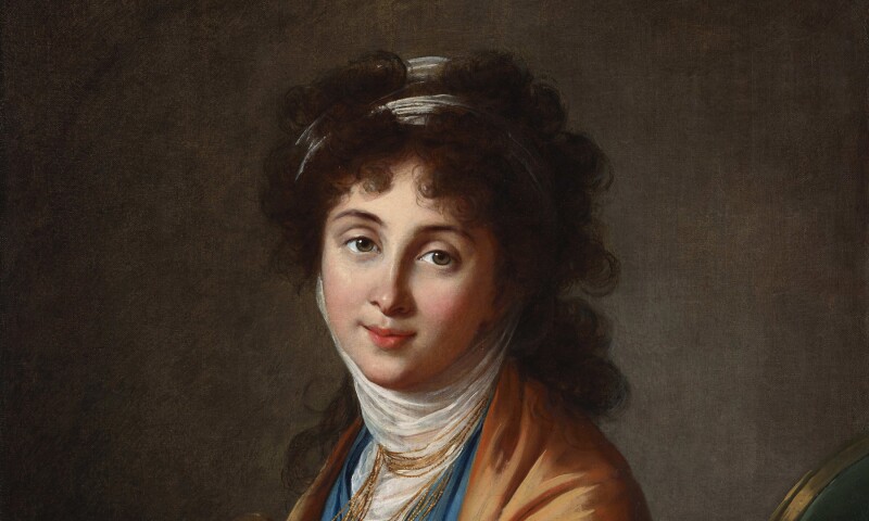 Elisabeth Louise Vigée-Lebrun, Portrait of Natalia Zakharovna Kolycheva, née Hitrovo, 1799