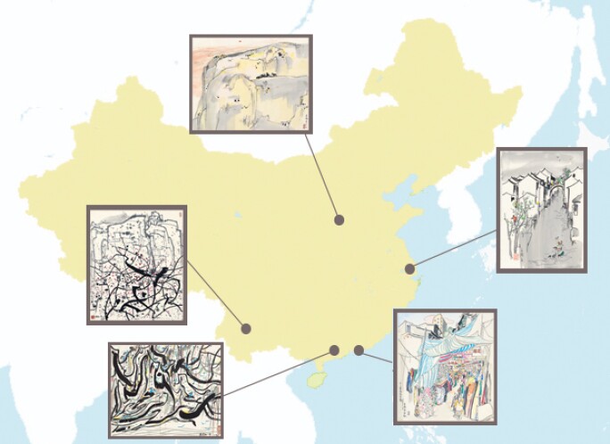 Touring China in the Footsteps of Wu Guanzhong