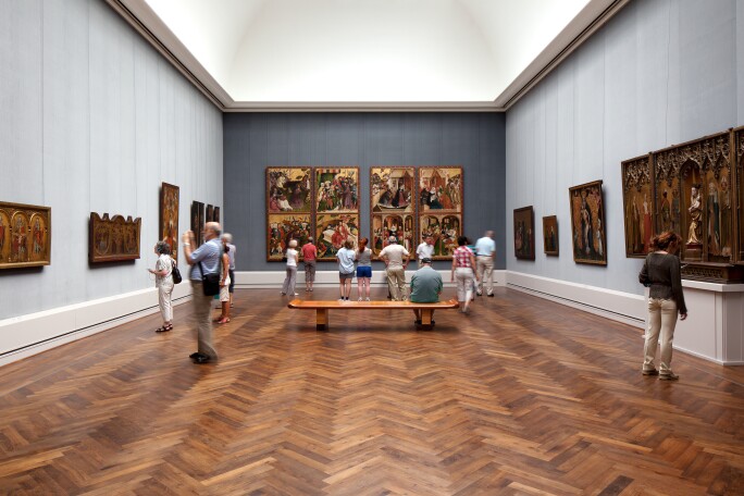 Interior View, Gemäldegalerie