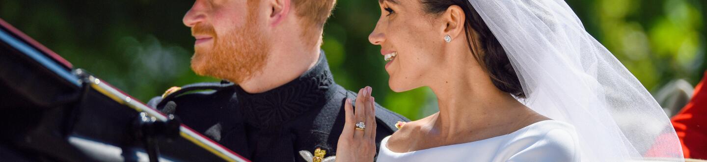 Celebrity Engagement Rings In Every Shape Jewelry Sotheby S Prince Harry And Meghan Markle On Their Wedding Day
