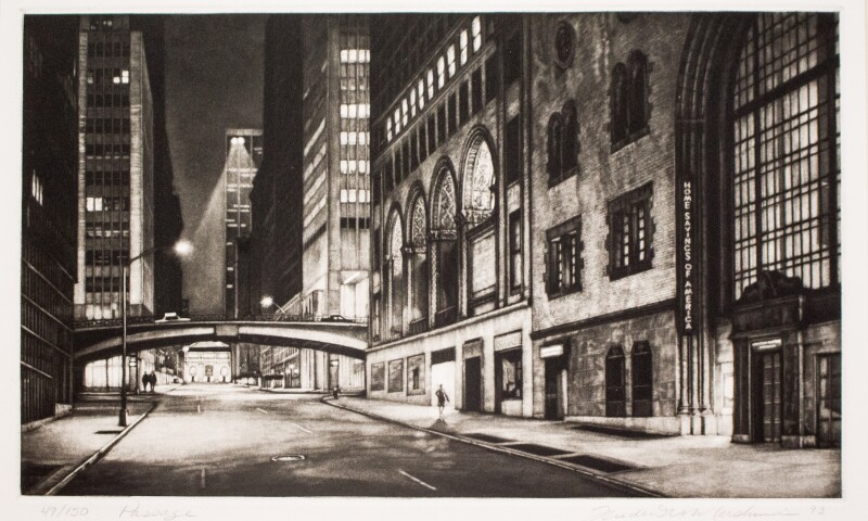 Exhibition picture for "Urban Spaces, Open Skies: 20th century American Landscapes