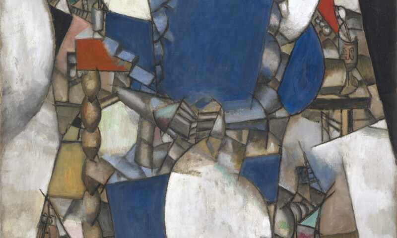 Fernand Léger; La femme en bleu; 1912