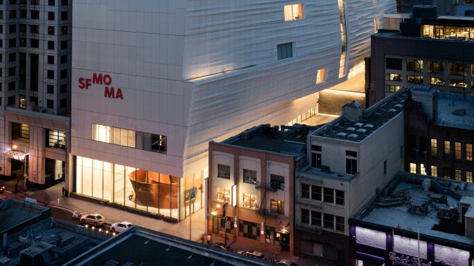Exterior View, San Francisco Museum of Modern Art