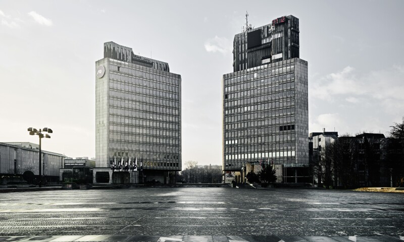 Edvard Ravnikar, Revolution Square (today Republic Square)