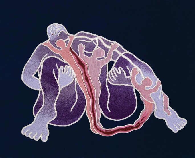 Judy Chicago, Birth Tear/Tear, 1984
