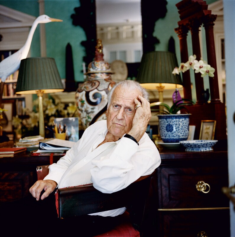 Sir John Richardson at home in New York City. Photograph by François Halard.