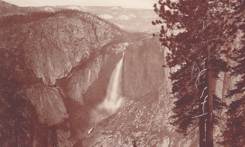 Eadweard Muybridge, Piwyack. Valley of the Yosemite