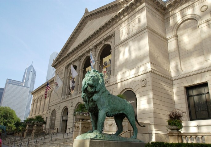 Exterior View, Art Institute of Chicago