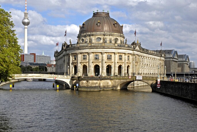 Exterior view, Bode Museum