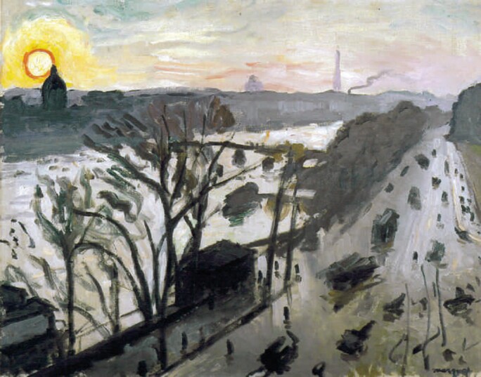 Albert Marquet, Quai de Louvre, 1905