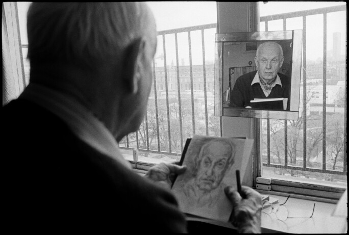 French photographer Henri Cartier-Bresson.