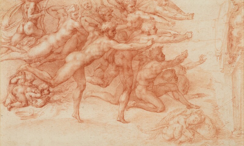 Michelangelo, Archers Shooting at a Herm