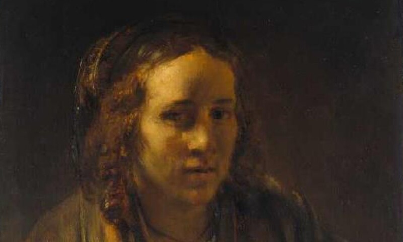 Rembrandt, Lichtstudie met Hendrickje Stoffels als model, ca. 1659, olieverf op paneel, 72.5 x 51.5 cm, Städel Museum, Frankfurt am Main, permanent bruikleen van het BRD.jpg