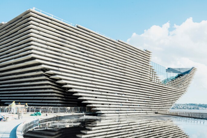 Victoria & Albert Museum Dundee Construction 2017