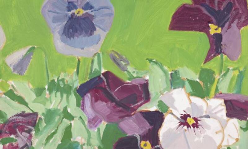 Pansies 1967 by Alex Katz born 1927