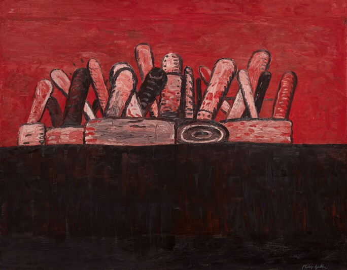 Philip Guston, Red Sky, 1978. Estimate $6,000,000–8,000,000.