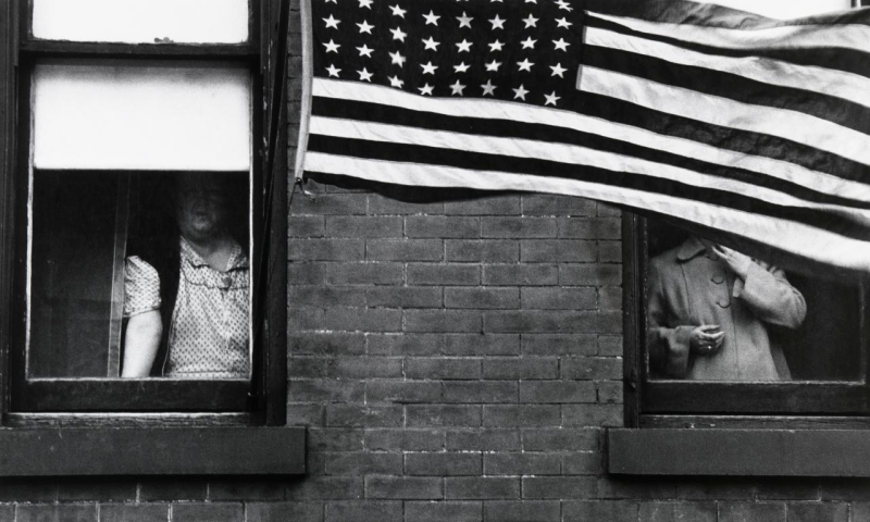 Robert Frank, American,Hoboken (Parade)