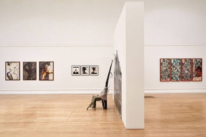 Installation view: The Place is Here, South London Gallery (2017)