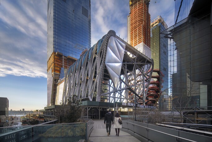 THE SHED, ON NEW YORK'S HIGH LINE