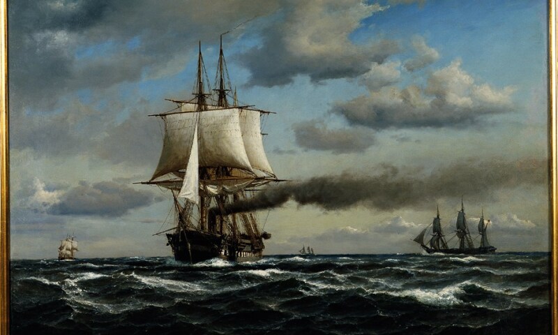 Anton Melbye, Fregatten Jylland, 1866, ARoS Aarhus Kunstmuseum_950x674.jpg