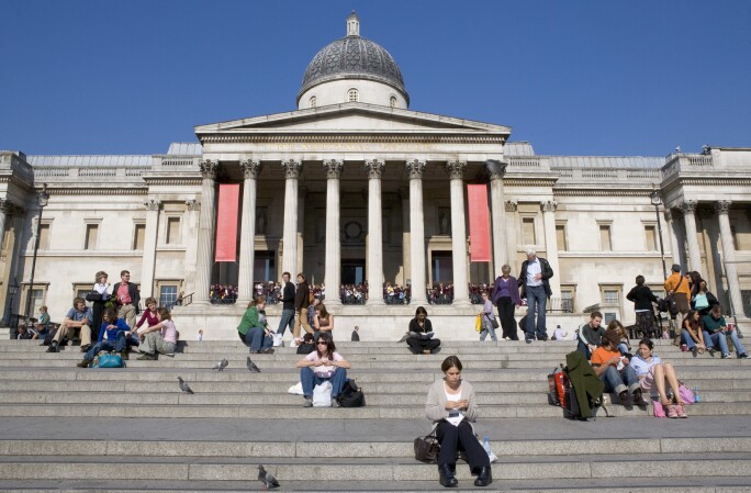 National Gallery exterior london