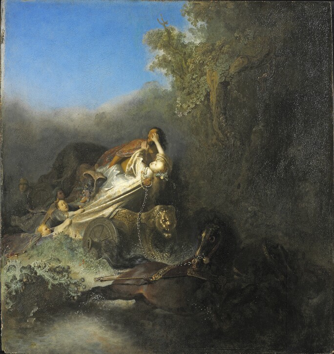 Rembrandt van Rijn, The Abduction of Proserpina