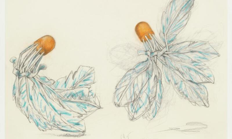 Soft Shuttlecocks, Falling, Number Two