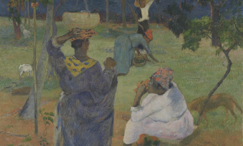 Paul Gauguin, The Mango Trees, Martinique, 1887